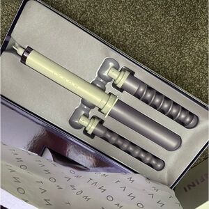 3 barrel curling wand - interchangeable (bubble, spiral, straight).